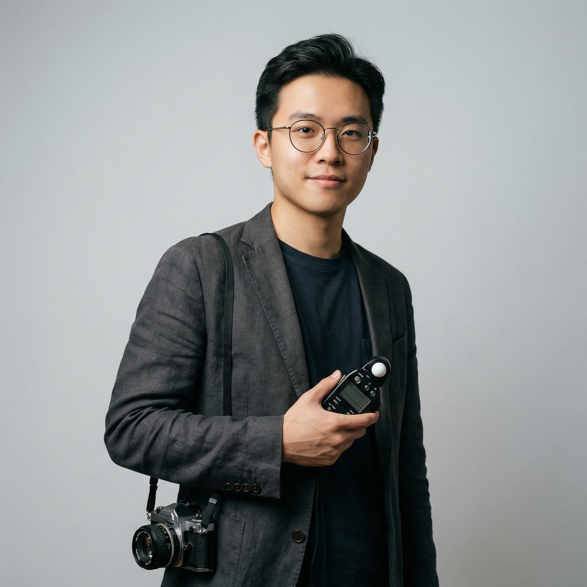 《瞒着丈夫加班的hr》演员 - 摄影师周明轩